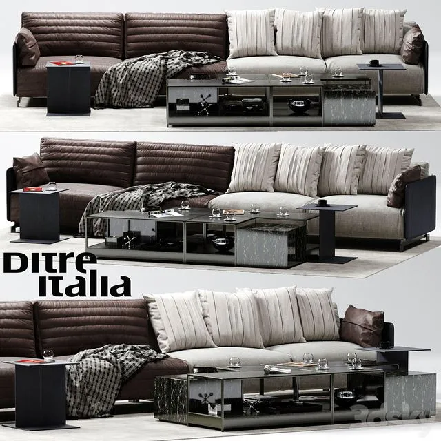 Ditre Italia BAG Sofa 3dsMax Model