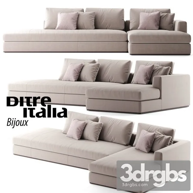 Ditre Italia Bijoux Sofa 3dsmax Download
