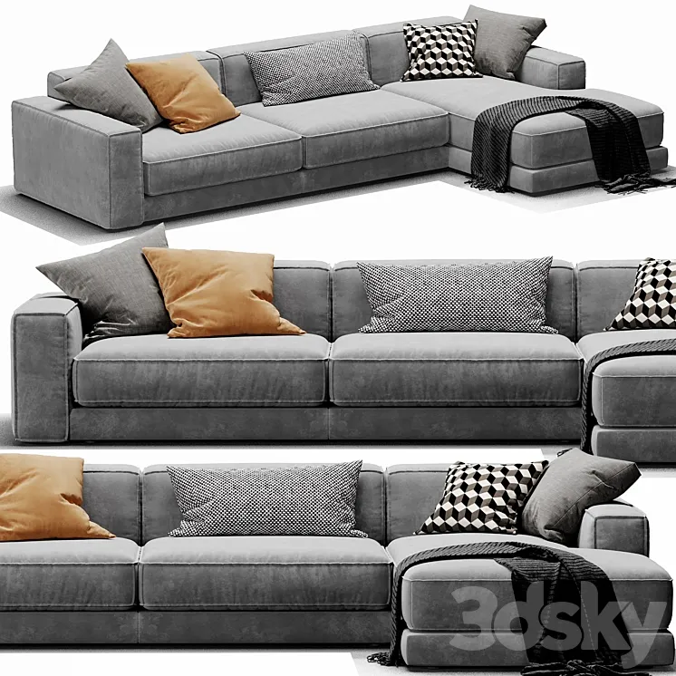 DItre Italia Buble Chaise Lounge 3DS Max