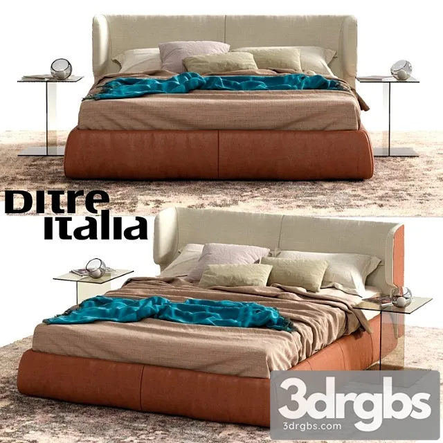 Ditre italia claire bed 2 3dsmax Download