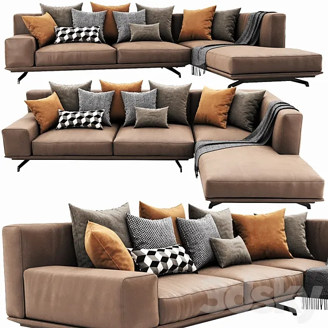 Ditre Italia Dalton Leather 3ds Max