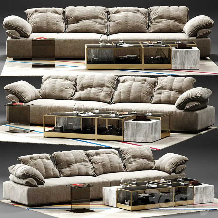 Ditre Italia Flick-Flack Sofa 3DS Max