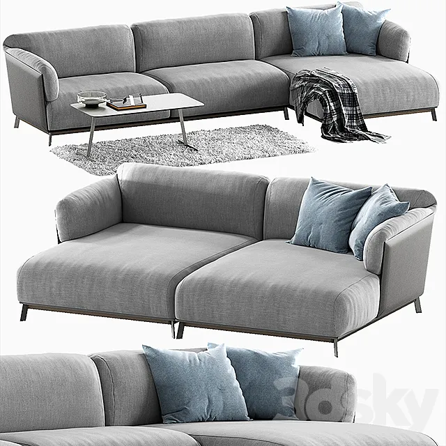 Ditre Italia Kailua Sofa 3ds Max
