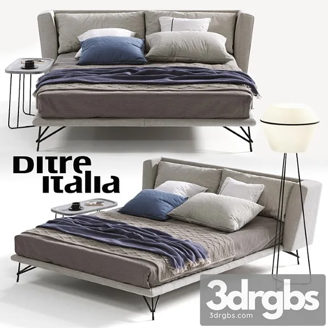 Ditre italia lennox bed 2 3dsmax Download