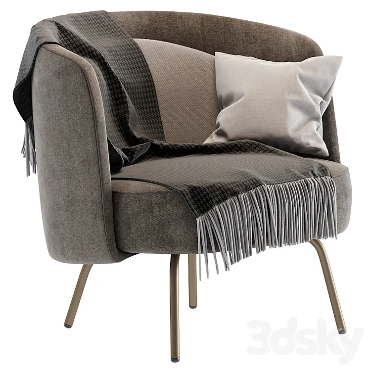 Ditre italia LUCIA armchair 3DS Max