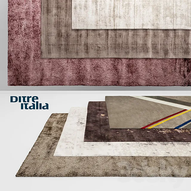 Ditre Italia Rugs 3DS Max Model