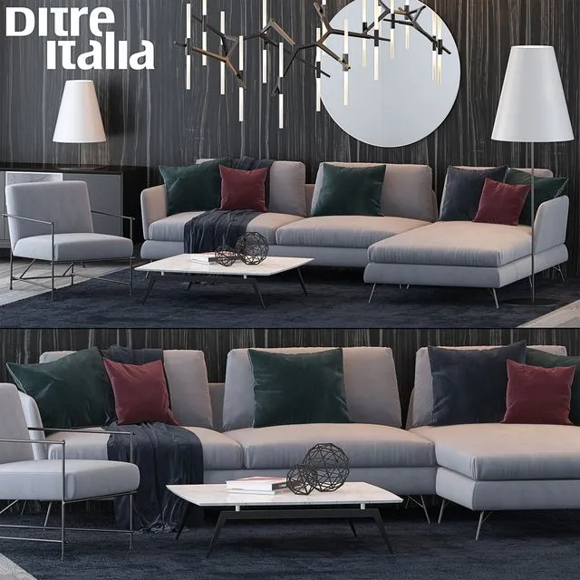 Ditre Italia Set 2 3dsMax Model