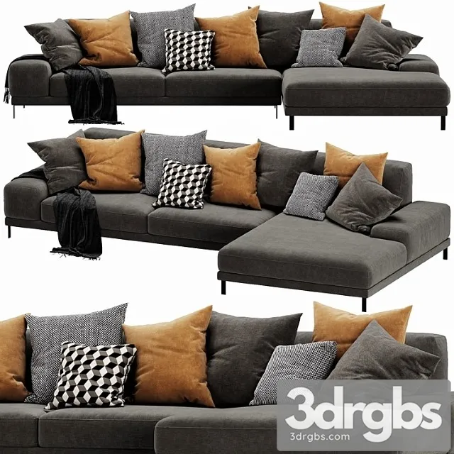 Ditre italia shade chaise lounge