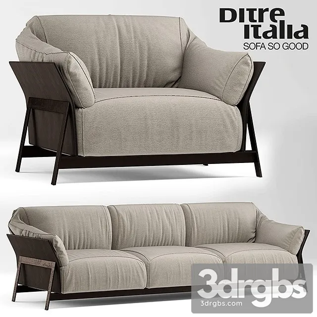 Ditre Italia Sofa So Good 3dsmax Download