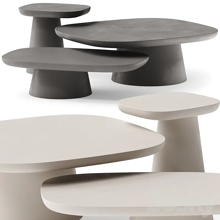 Ditre Italia Stone Coffee Table 3DS Max