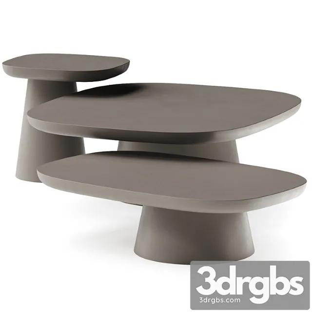 Ditre italia stone coffee table