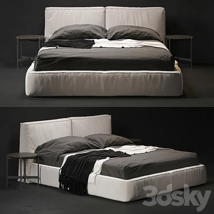 Ditre misty bed 3DS Max