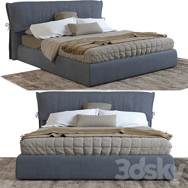 Dixon bed 3ds Max