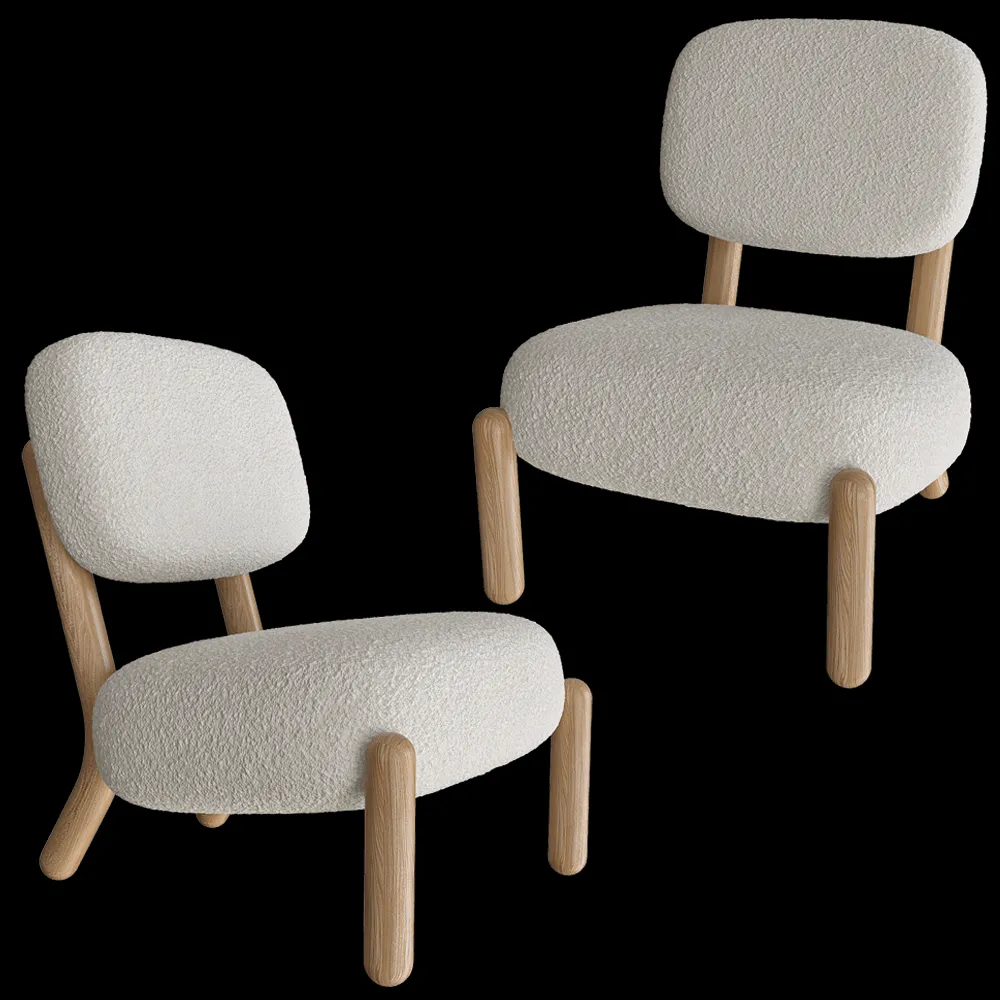 DIZA Collective  – Armchair DEAR 3ds Max