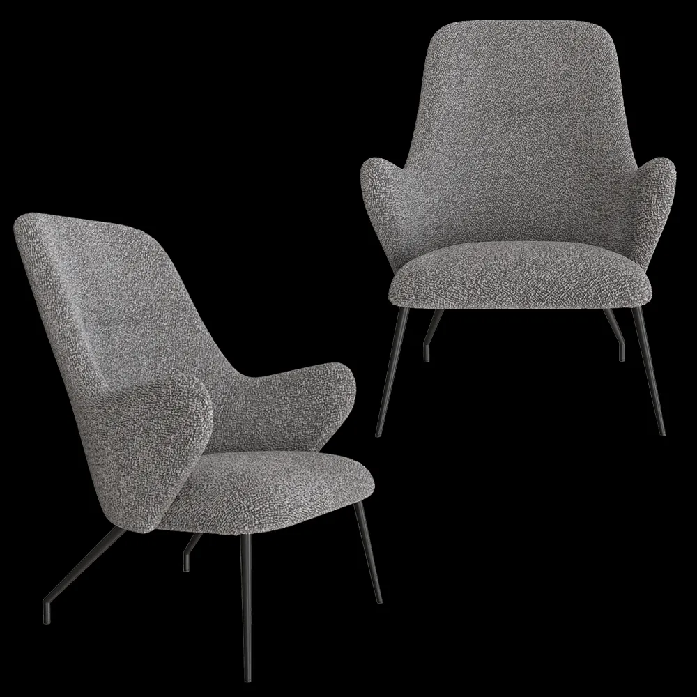 DIZA Collective  – Armchair OXYQ 3ds Max