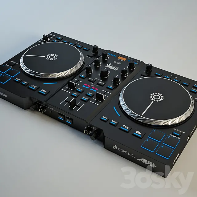 DJ-Controller 3DS Max Model