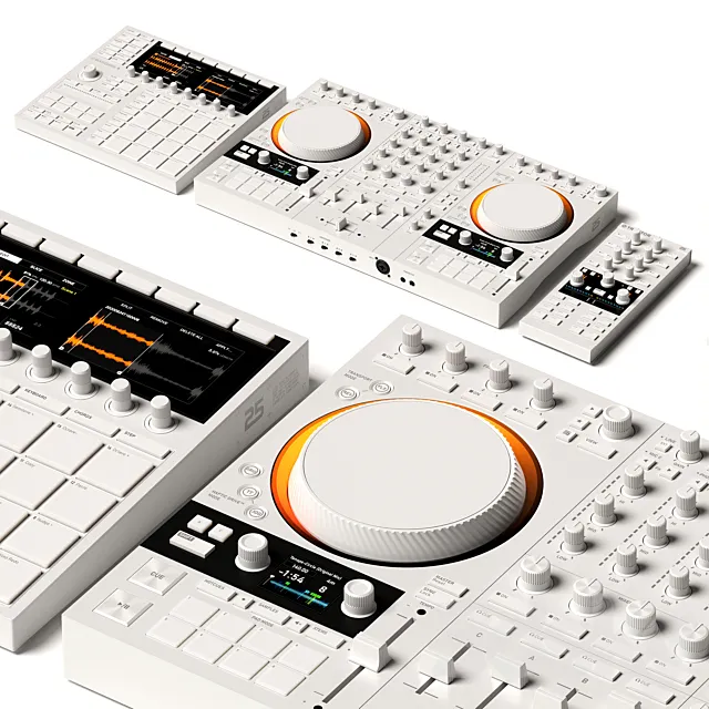 DJ Controllers Native Instruments 3ds Max