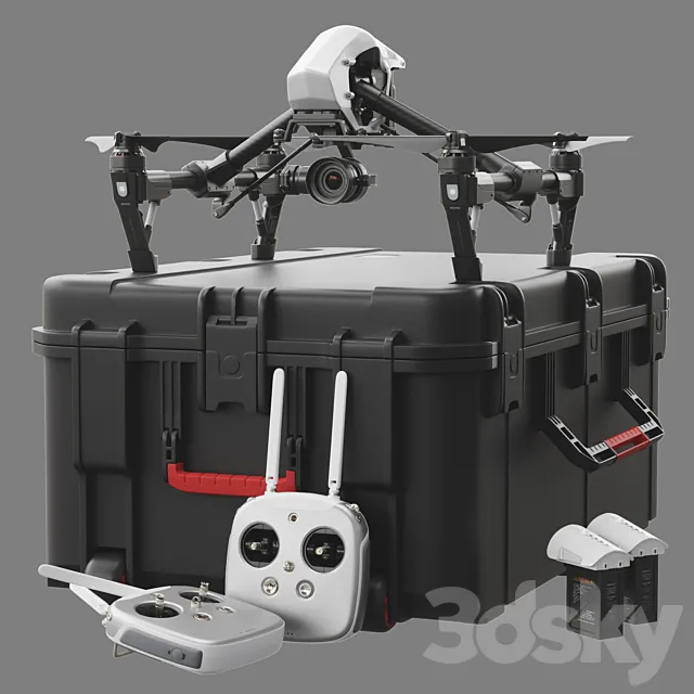 DJI Inspire 1 3ds Max