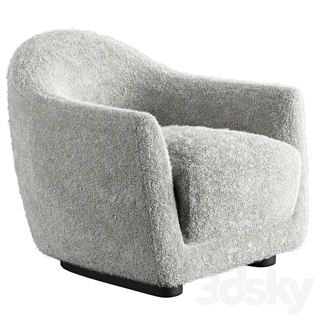 Djo armchair 3ds Max