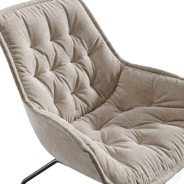DM Armchair KAZA do sofa 3dsMax Model