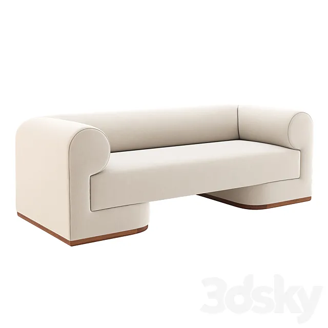 Dmitriy Co Dahlem Sofa 3DS Max Model