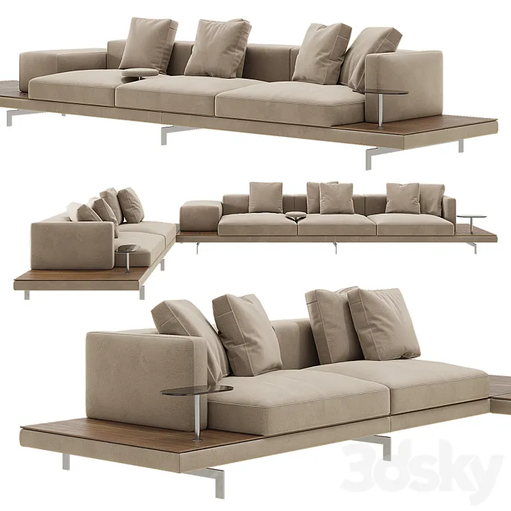 Dock Sofa option 01 3DS Max