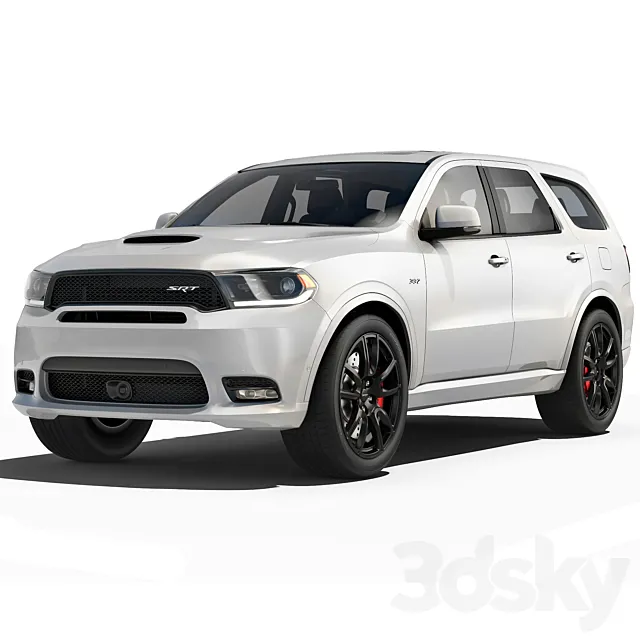 Dodge Durango SRT 2018 3ds Max