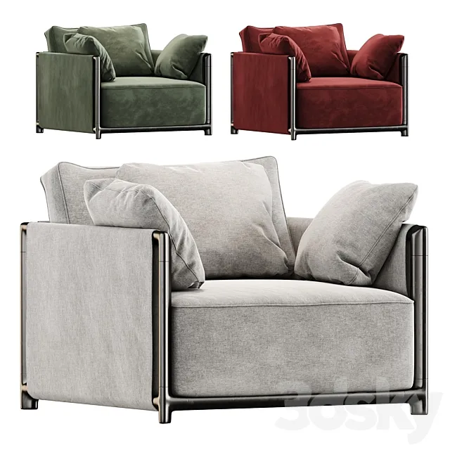 Dodo Armchair by Ghidini1961 3ds Max