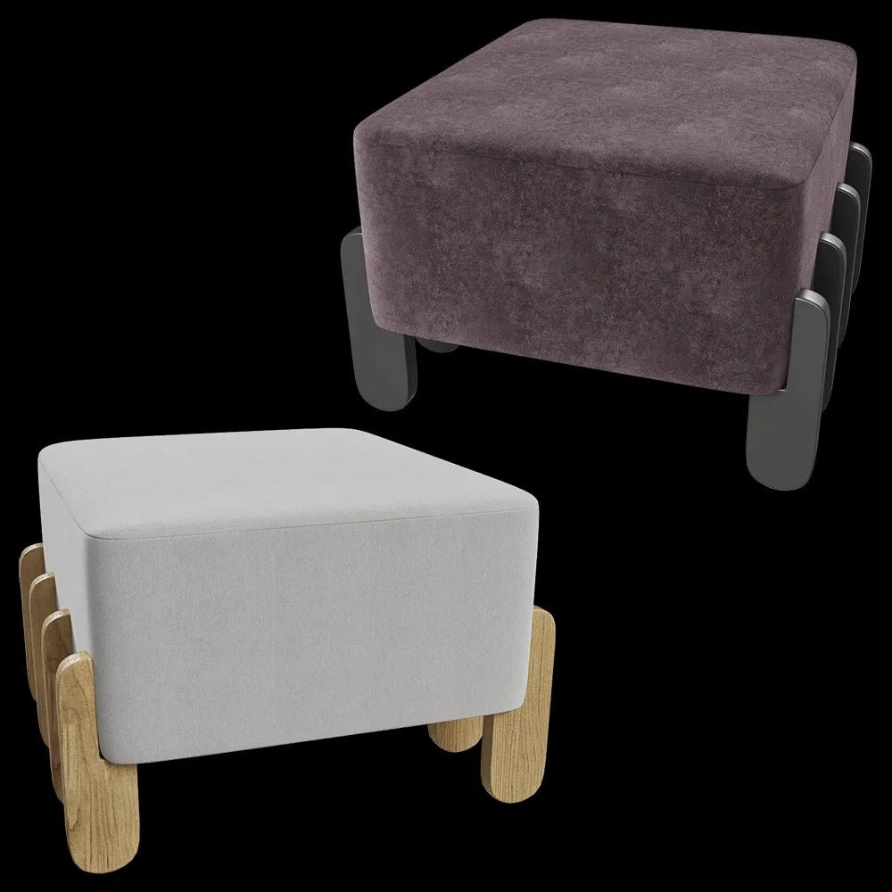 DOFII – Pouf CRAB 3ds Max