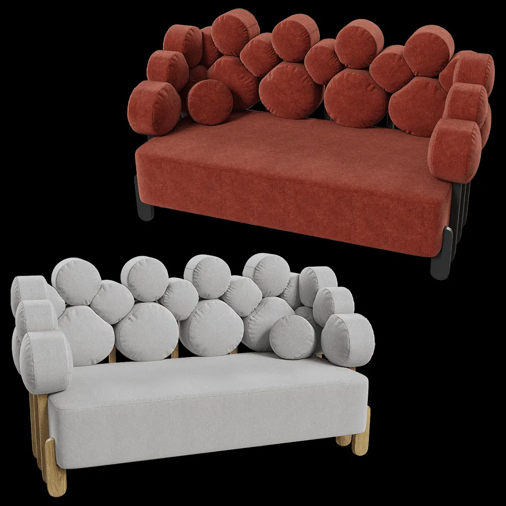DOFII – Sofa IKRA Small 3ds Max
