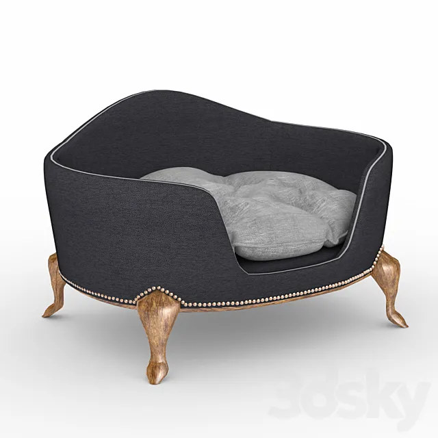 Dog bed 3ds Max