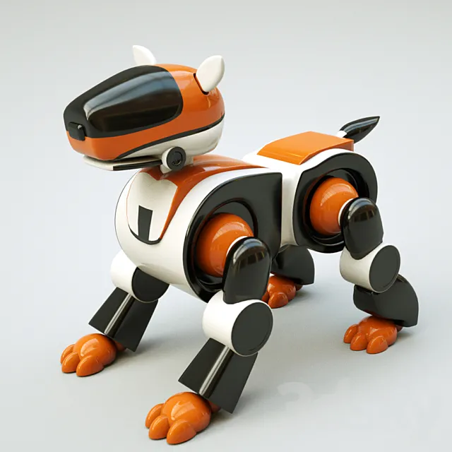 Dog Robot 3DSMax File