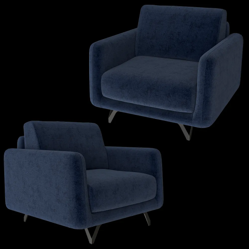 Doimo Salotti – Armchair Bristol Poltrona 3ds Max
