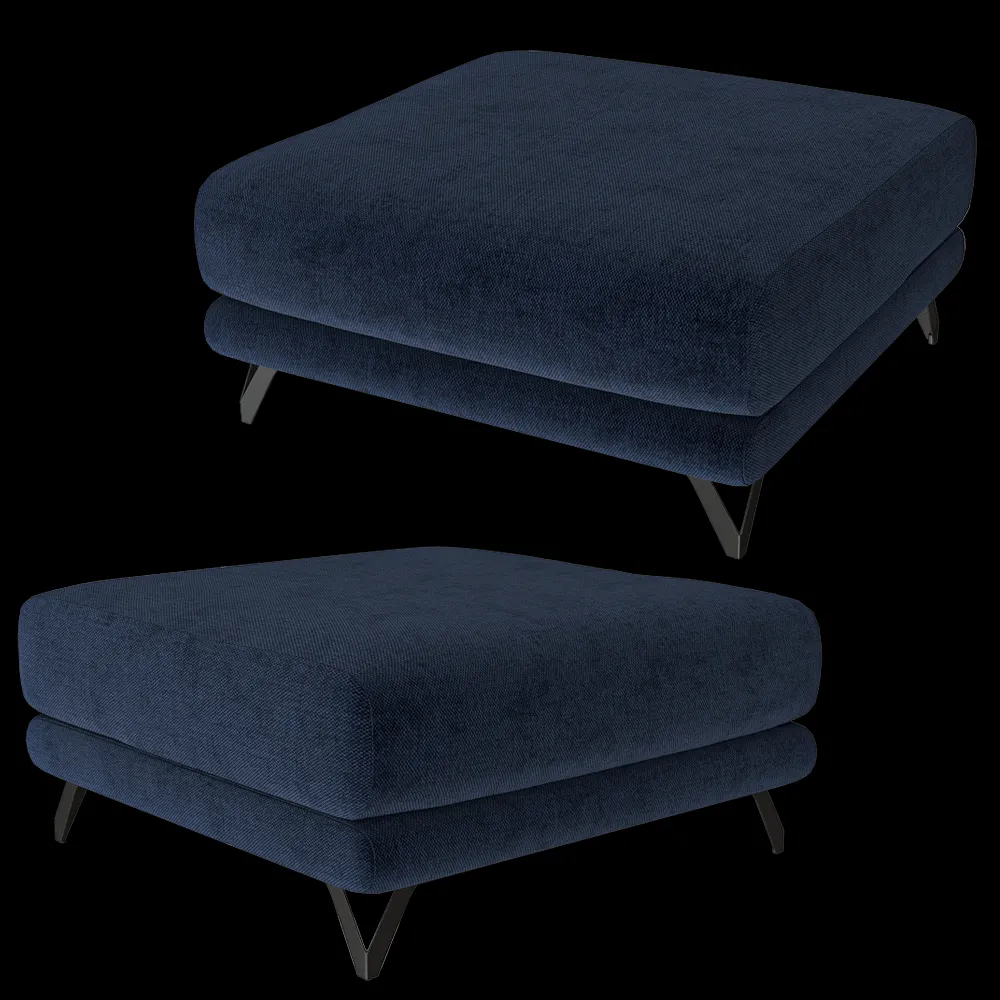 Doimo Salotti – Pouf Bristol 97 3ds Max