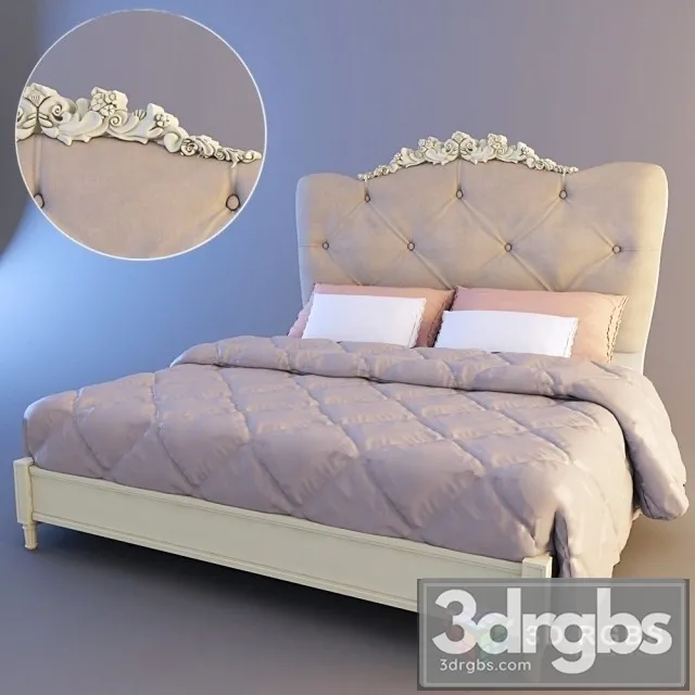 Dolce Rosa Classic Bed 3dsmax Download