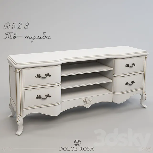DOLCE ROSA R528 TV Cupboards 3DSMax File