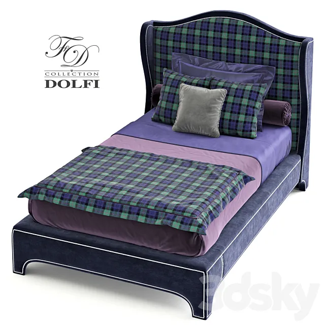 DOLFI Bed William 3DS Max Model