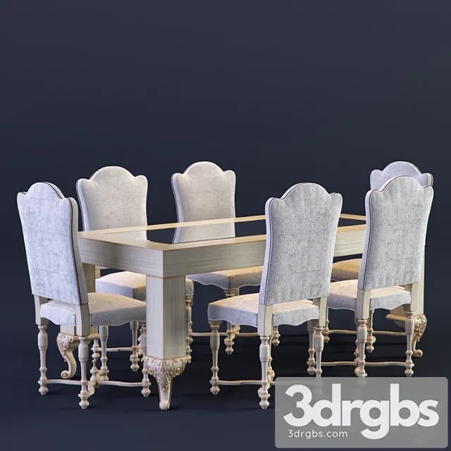 Dolfi Table Chairs 0359 3dsmax Download