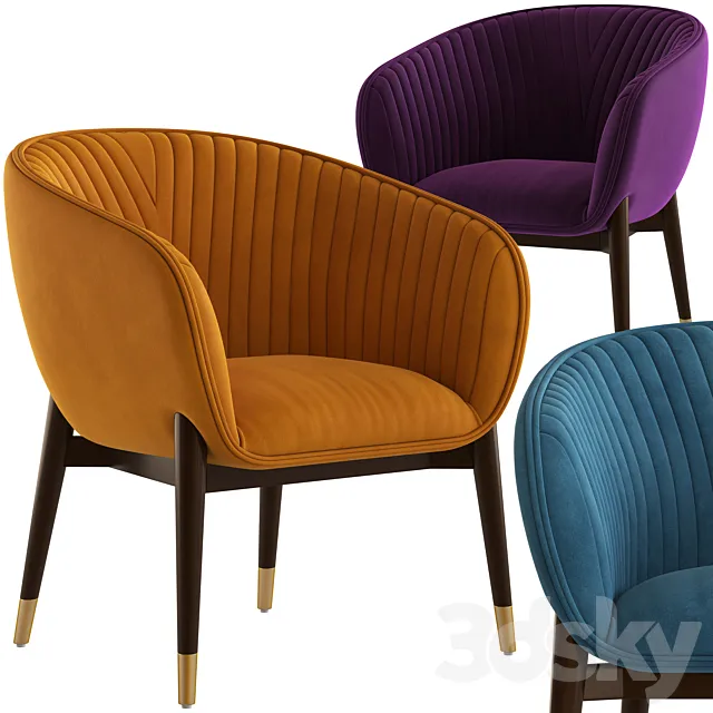 Dolly Lounge Chair 3ds Max