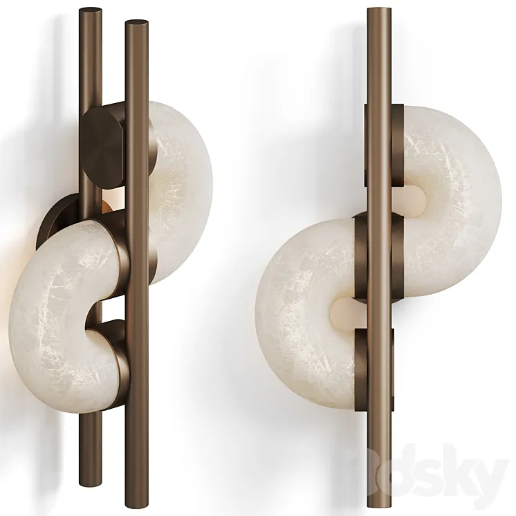 Dolly Wall Lamp 3DS Max