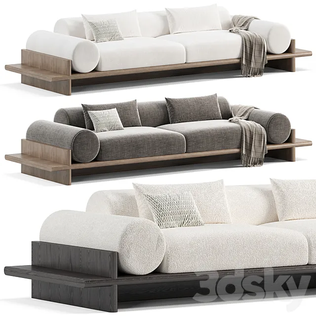 Dolmen Wade Sofa 3ds Max