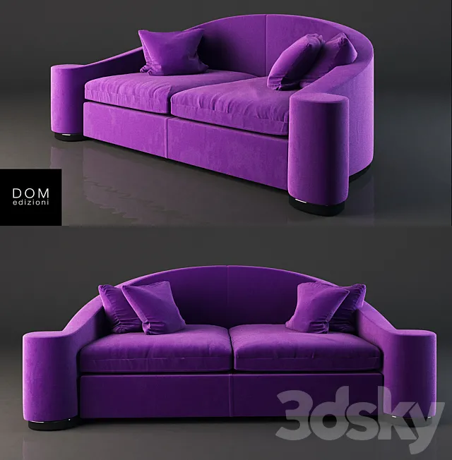 Dom Edizioni Sofa WINNIE 3DS Max Model