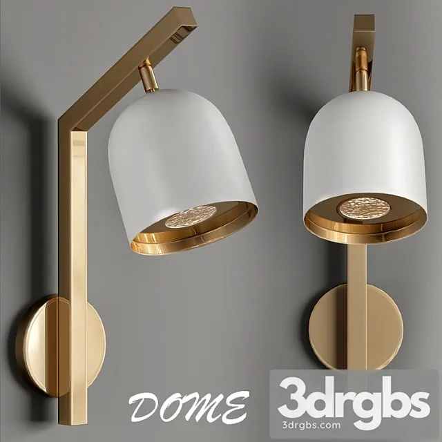 Dome Wall Lamp 3dsmax Download
