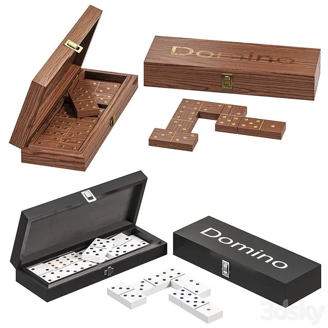 Domino souvenir by Fedsp 3dsMax Model