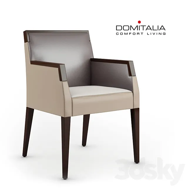 Domitalia – Ariel-Pi Armchair 3ds Max