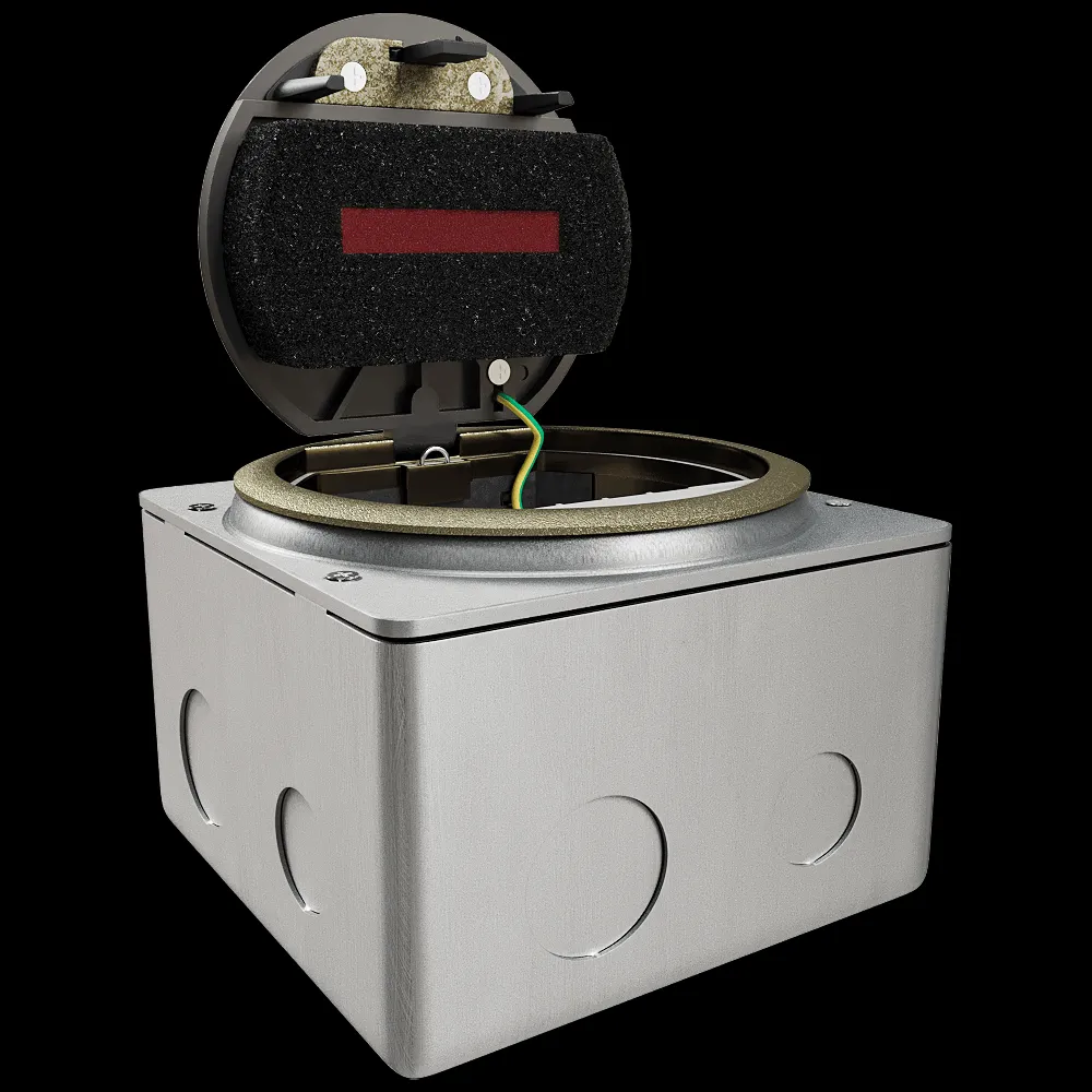 Donel  – Floor hatch 3 mod. (1 mod. 45×45 mm. + 1 mod. 22.5×45 mm.) DFB3MZBC 3ds Max