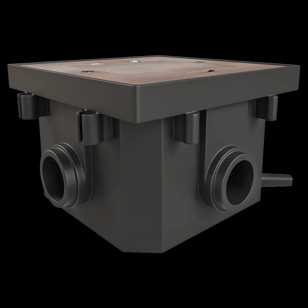 Donel  – Hatch 2 mod. (1 mod. 45×45 mm.) red copper IP44 DFB2MRRC 3ds Max