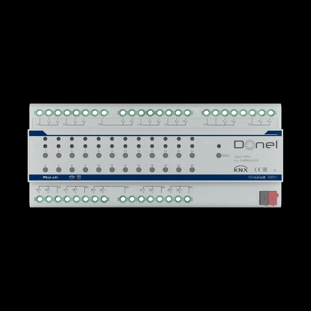 Donel  – KNX channel multifunction actuator DAMMA241001 3ds Max