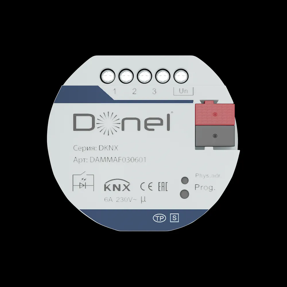 Donel  – KNX channel multifunction actuator DAMMAF030601 3ds Max