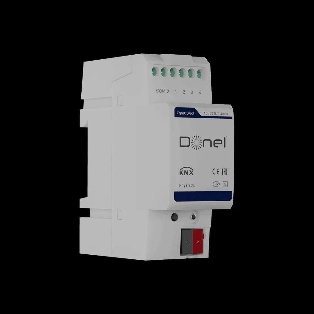 Donel  – KNX channel multifunction actuator DCTBIF040001 3ds Max